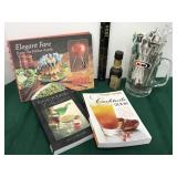 Drink Stirs, Cookbook, Cocktail Recipe books, old