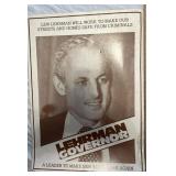 1982 NY Lehrman Governor poster