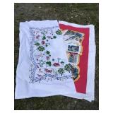 Tablecloths, Moda Home & Red and white kitchen