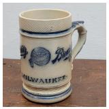 Whites Utica Schlitz Brewing Milwaukee Adv Mug -