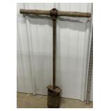 Primitive ground plug punch