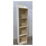 Small painted bookshelf  12x8x52