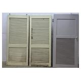 3 Shutter Doors