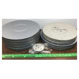 Movie Reel tins, reels and film