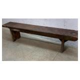 Bucket bench 68x12x17