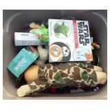 Bin of Crafts, Beanie Babies, Legos, MeDonalds