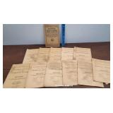 From Glen NY - 1916 US postal books