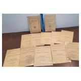 From Glen NY - mostly 1912 US postal books