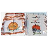 Lot of Fall decor. Signs and placemats (all new)