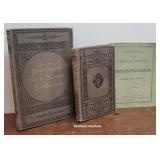 3 Bryant & Stratton 1800s bookkeeping books