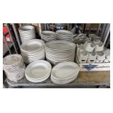 Restaurant tableware - soup bowls and bowls, oval