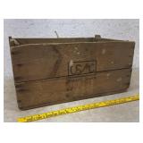 Wooden crate