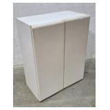 Mcm 2 door hanging tin cabinet 24"14"30"