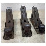 Stanley , Bailey, 3 planes