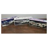 3 Hess Trucks- 1999, 2001, 2006 *some damage to