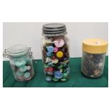 3 Jars Of Buttons