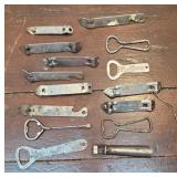 Advertising bottle openers - Budweiser, Utica