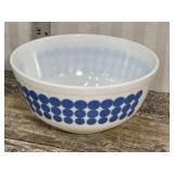 Pyrex blue dot bowl