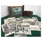 Little Leather Library books, old photo