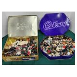 2 Tins Of Buttons