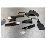 Early corn huskers , ka-bar fish knife plus