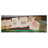Advertising bags - Mansfield PA, Remington Rand,