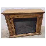 Electric fireplace works not does not light up