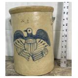 Eagle? Crock pottery