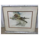 Dorothea Dickson house watercolor