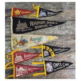 8 pennants - Canada, Hamburg, PA.,Hummelstown,PA.