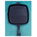 Cast Iron 10" Square Grill Pan No Maker Mark