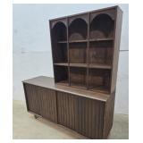 2pc Mcm Sliding Door Cabinet 60"19"30"