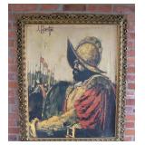 Mid Century Modern LARGE "Golden Warrior"