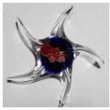 Vintage Murano Millefiori Art Glass Starfish