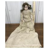 Old German Porcelain Doll *some damage