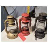 3 Lanterns from Railroad estate