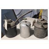 3 Oil Cans from Railroad estate