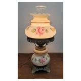Gone with the wind Pink Flora lamp - The rim of