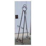 Wrought Iron 5 Ft. Tall Easel