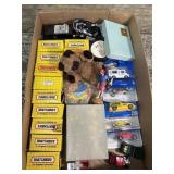 Misc toy lot - Matchbox cars, playing cards, etcï¿½