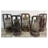 5 Barn Lanterns