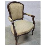 Carved parlor chair