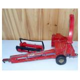 Case International Forae Harvester. Vintage toy,