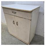 2 Door 1 Drawer Tin Cabinet 30"20"36"