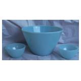 Fire King Anchor Hocking Delphite Blue 8 1/2"