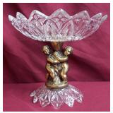 MCM Federal Glass Hollywood Regency Style