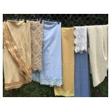 Tablecloths & Lace Table runner *some staining