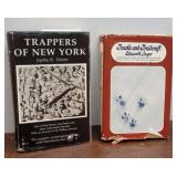 2 NY trapping tracking books - trappers of NY &