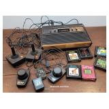 Atari game system with games - untested