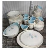 Ever Yours BOUTONNIERE unmarked China set 1960s